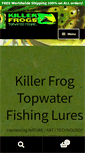 Mobile Screenshot of killerfroglures.com